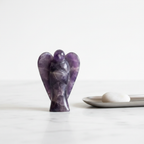 Amethyst Angel | 1 Inch Pocket Angel