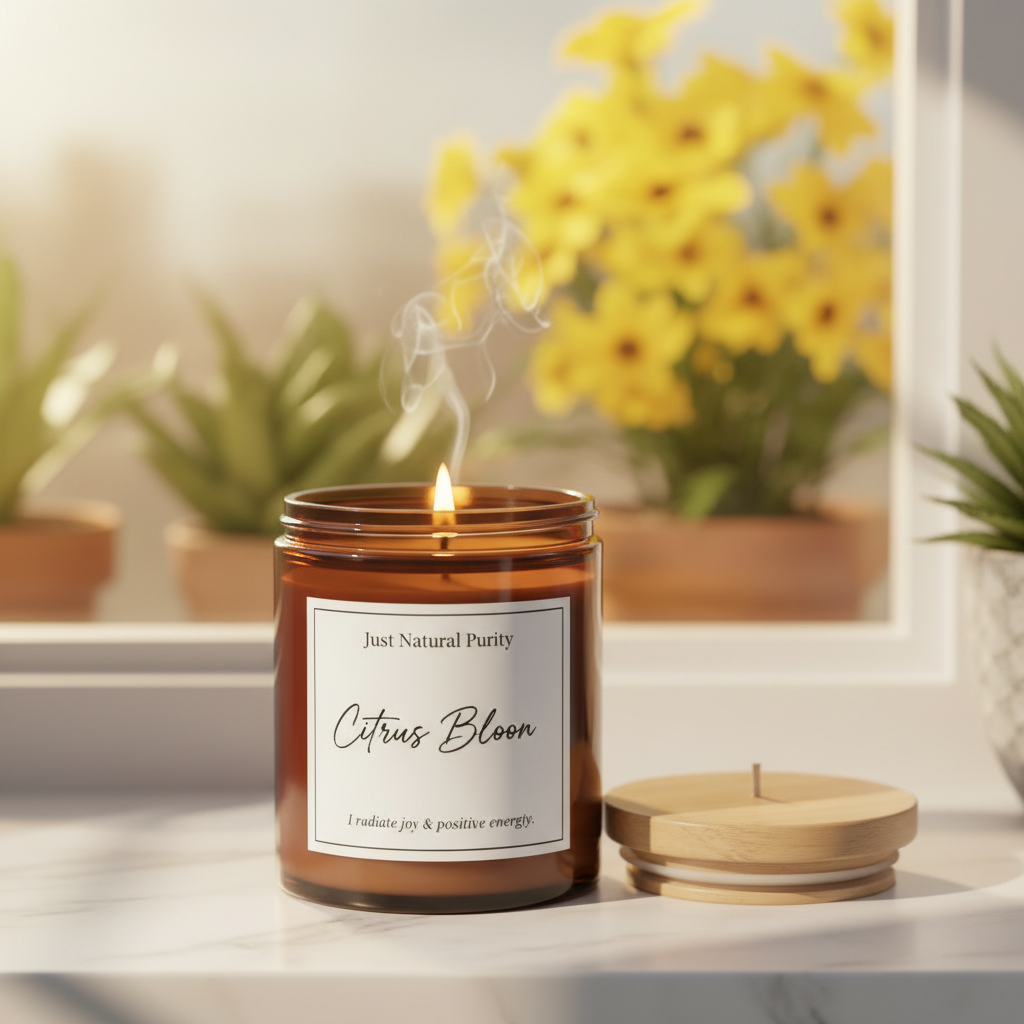 Citrus Bloom — Scented Soy Candlenevigate