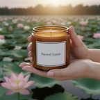 Sacred Lotus — Scented Soy Candle