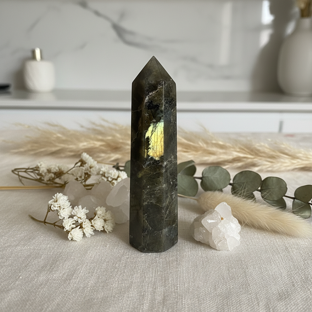 Labradorite Pencil (with flash)