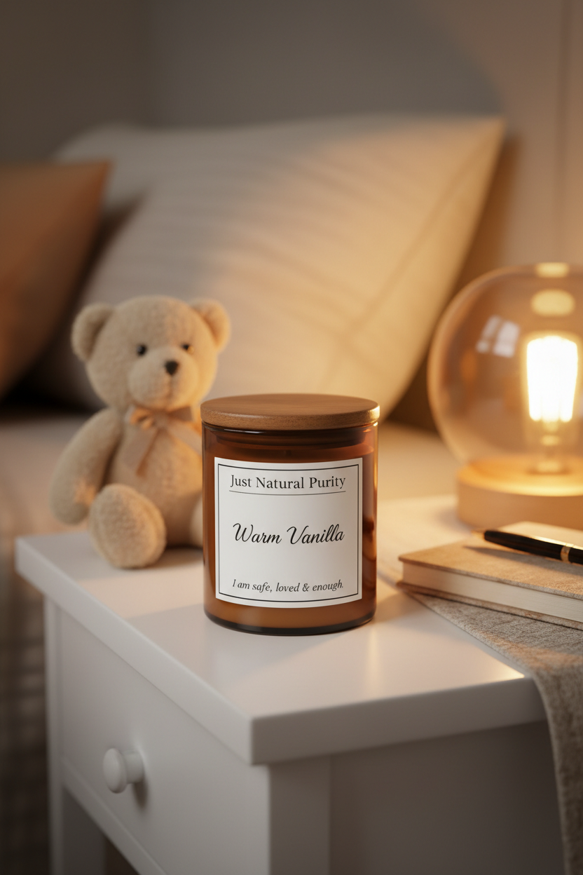Warm Vanilla — Scented Soy Candle
