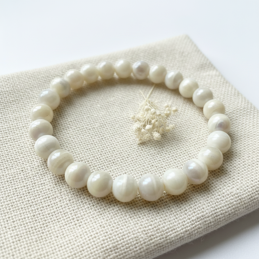 Mother of Pearl Bracelet | 8 mm