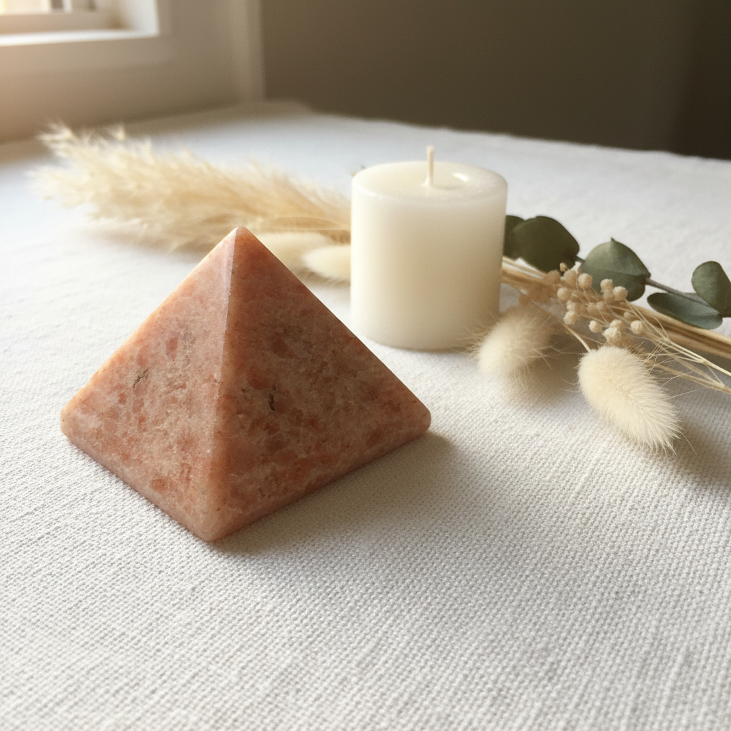 Sunstone Pyramid — Joy, Vitality & Abundance