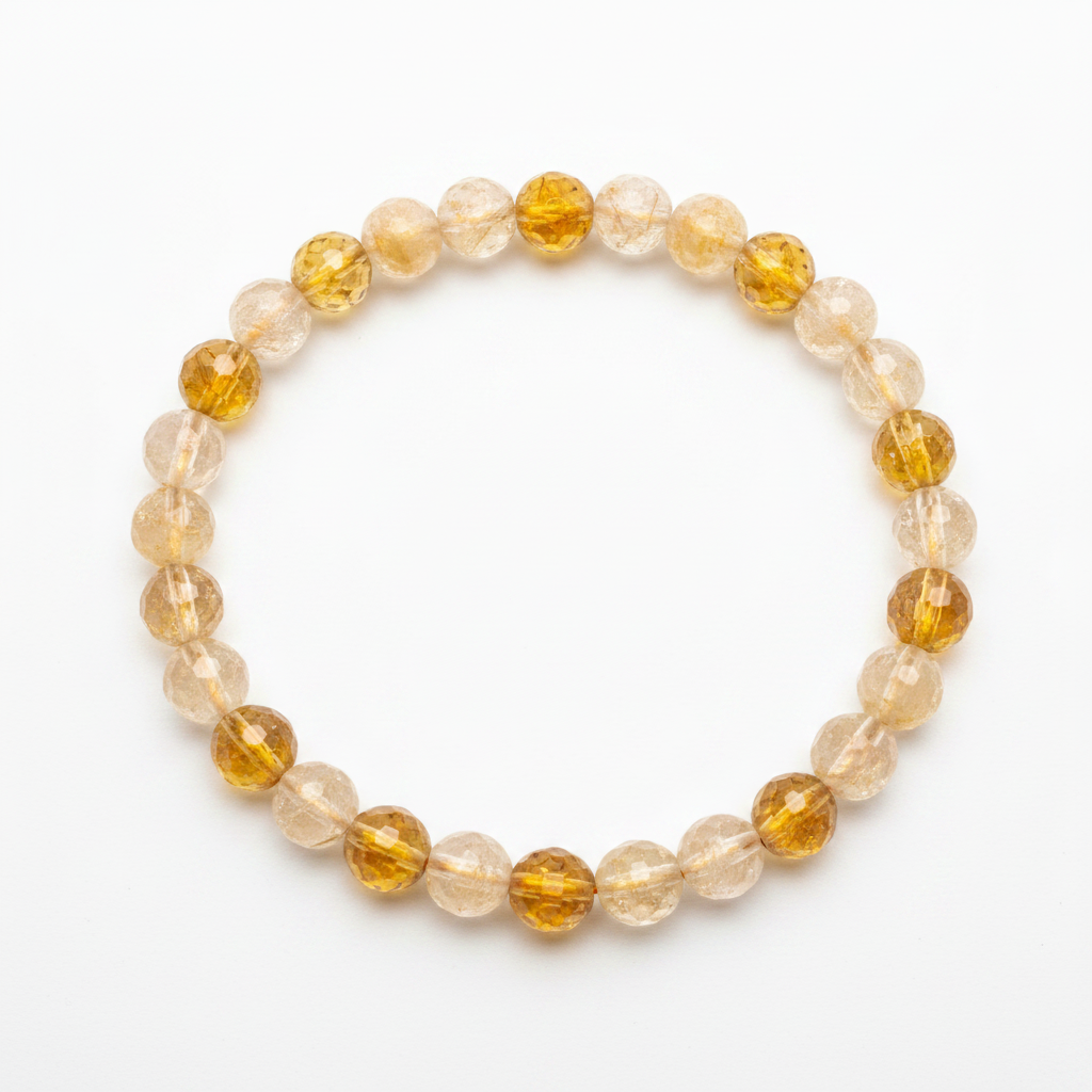 Natural Citrine Faceted | 6 mm