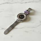 Amethyst Crystal Stretch Band — Wear Anywhere