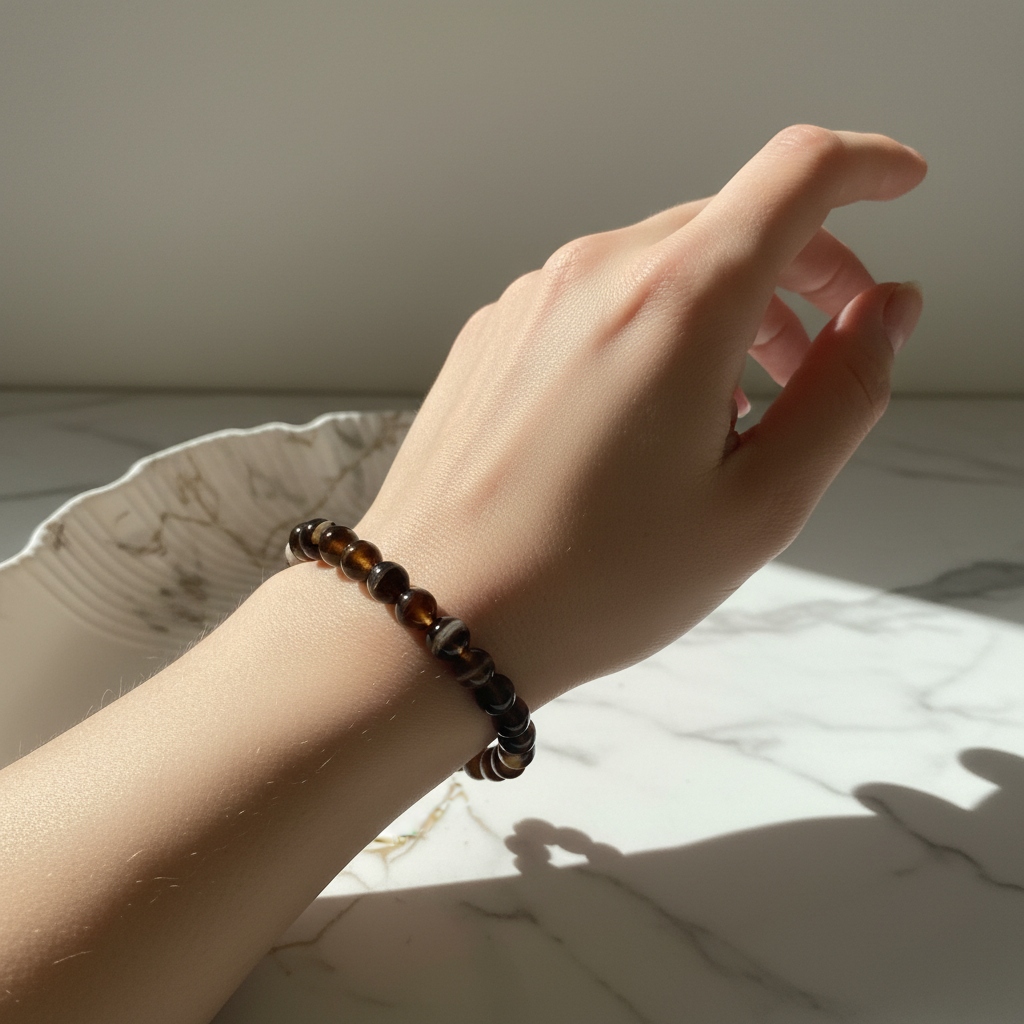 Brown Sulemani Bracelet | 6 mm