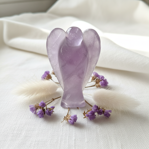 Amethyst Crystal Angel | 3 Inch
