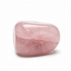 Rose Quartz Tumble 50 gms clean white background product shot