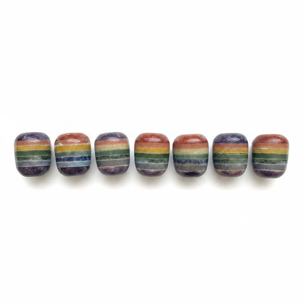 7 Chakra Tumbles (1 pc)