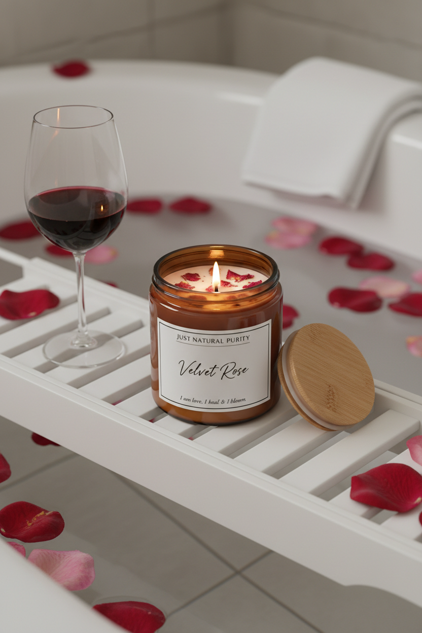 Velvet Rose — Scented Soy Candle