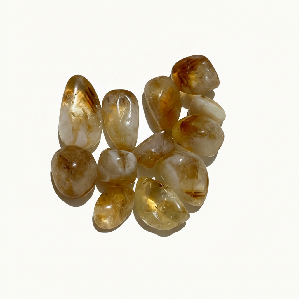 Natural Citrin Stone (50 gms)