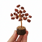 Red Jasper Crystal Tree small  (Strength & Grounding)