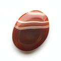 Red Sardonyx White Background