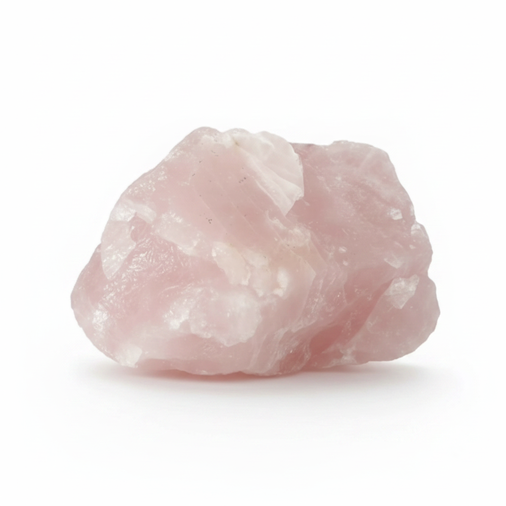 Rose Quartz Raw Stone - Clean