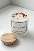 Spirit of Health Crystal Candle