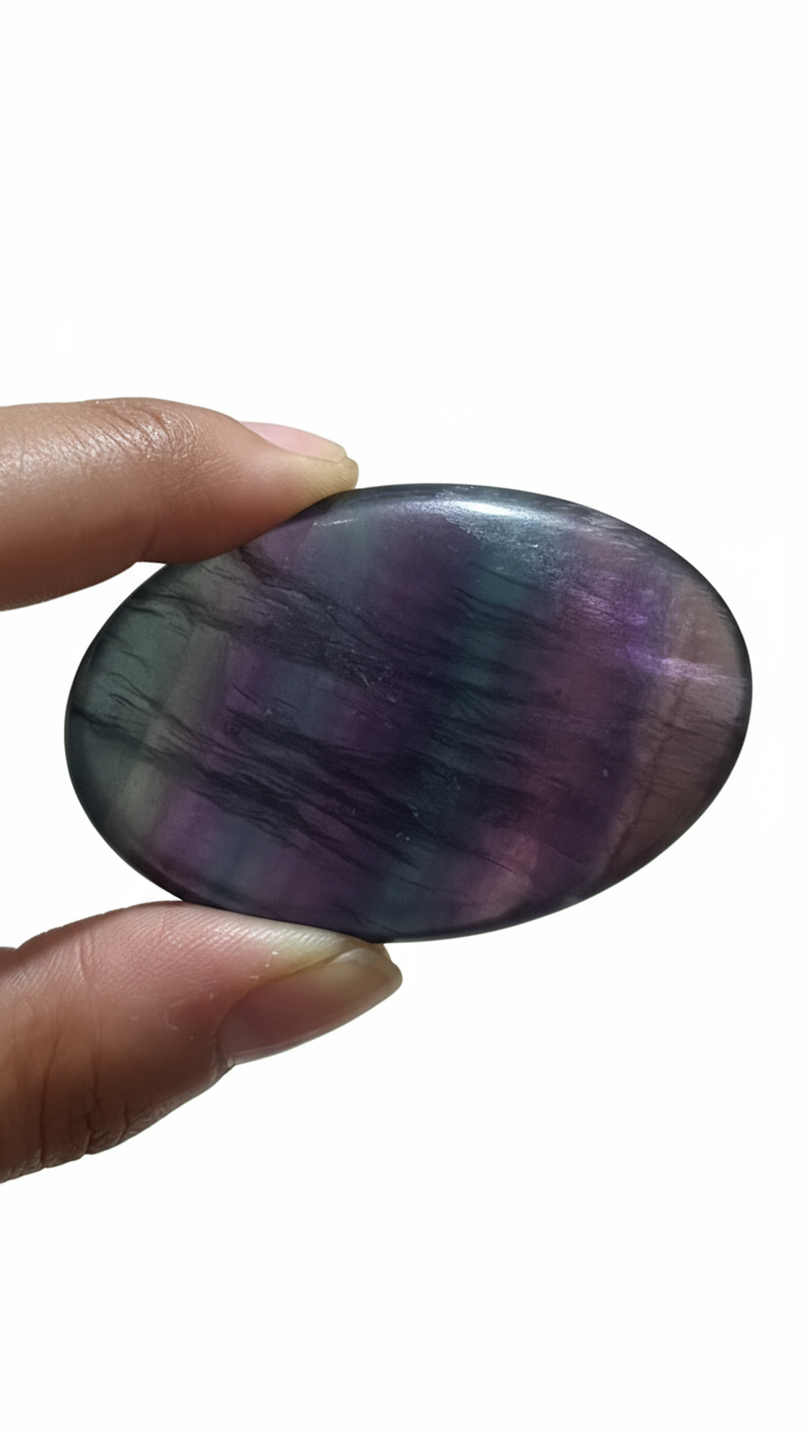 Rainbow Fluorite Stone (40 - 60 Gms)