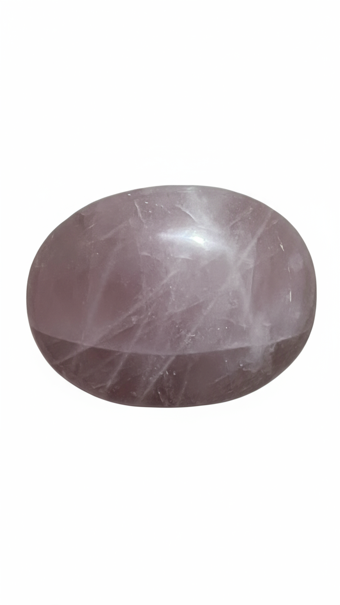 Rose Quartz Palm Stone ( 50-100 Gms)